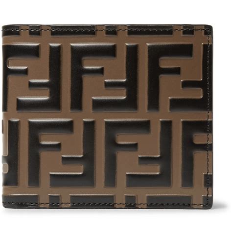 fendi brown wallet|authentic Fendi wallet.